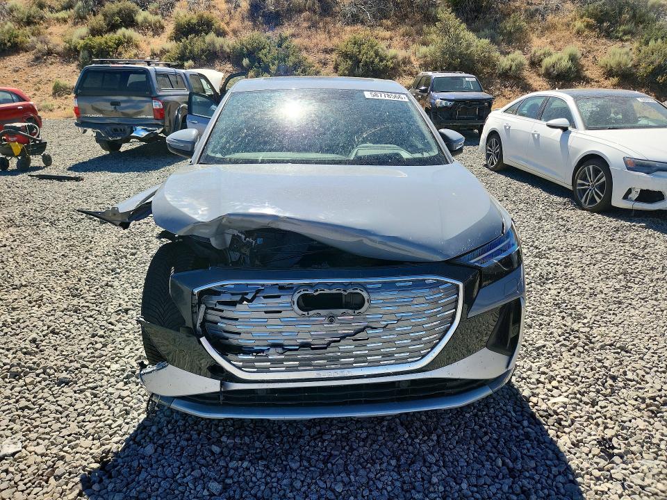 2023 Audi Q4 E-tron მანქანა იყიდება აუქციონზე, vin: WA142BFZ9PP027450, აუქციონის ნომერი: 58778566