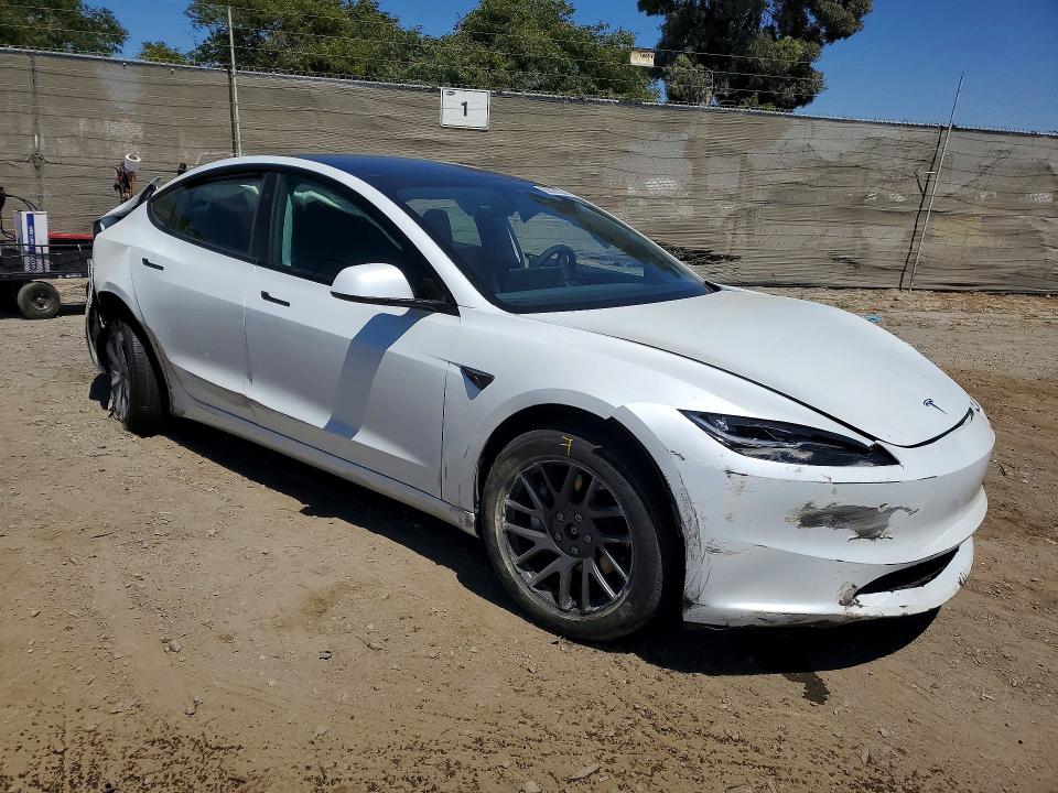 Продаж на аукціоні авто 2025 Tesla Model 3, vin: 5YJ3E1EB3SF077786, номер лоту: 59000056