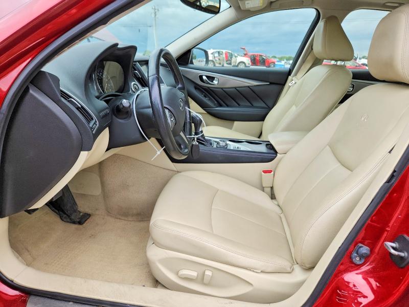 2014 Infiniti Q50 მანქანა იყიდება აუქციონზე, vin: JN1BV7AR7EM698514, აუქციონის ნომერი: 57907336