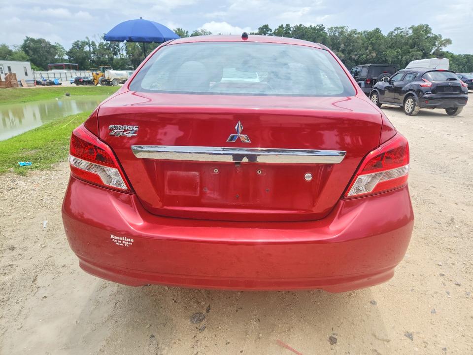 2020 Mitsubishi Mirage მანქანა იყიდება აუქციონზე, vin: ML32F3FJ0LHF05282, აუქციონის ნომერი: 54492766