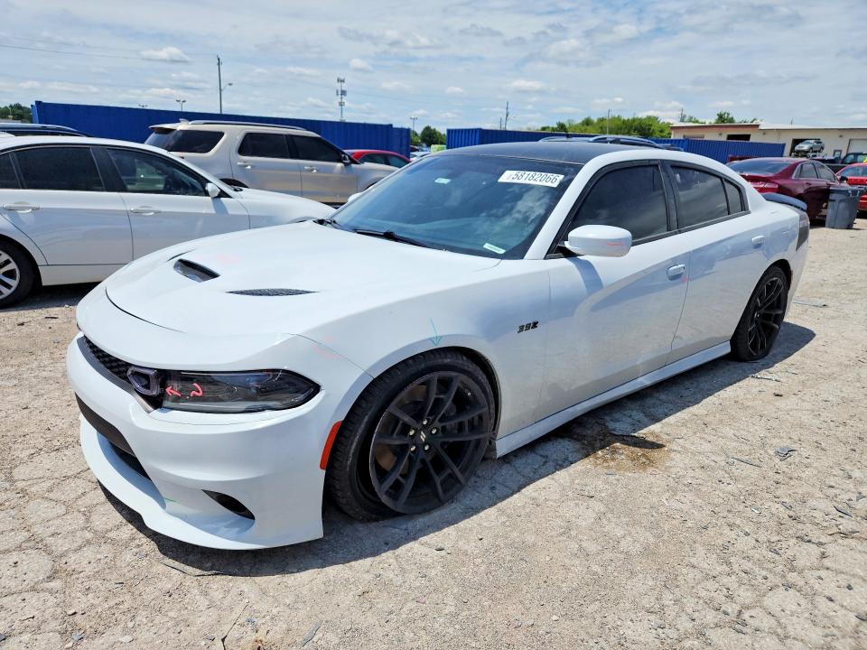 58182066 :رقم المزاد ، 2C3CDXGJ1NH253313 vin ، 2022 Dodge Charger مزاد بيع