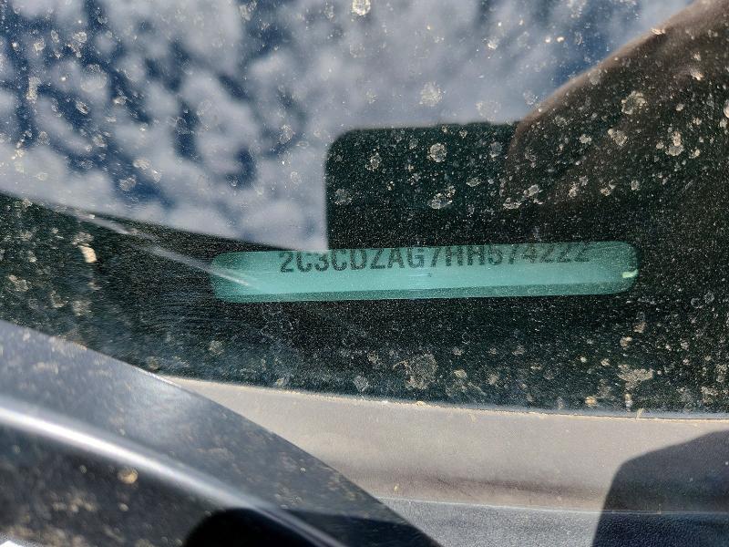 Продажа на аукционе авто 2017 Dodge Challenger, vin: 2C3CDZAG7HH574222, номер лота: 59540046