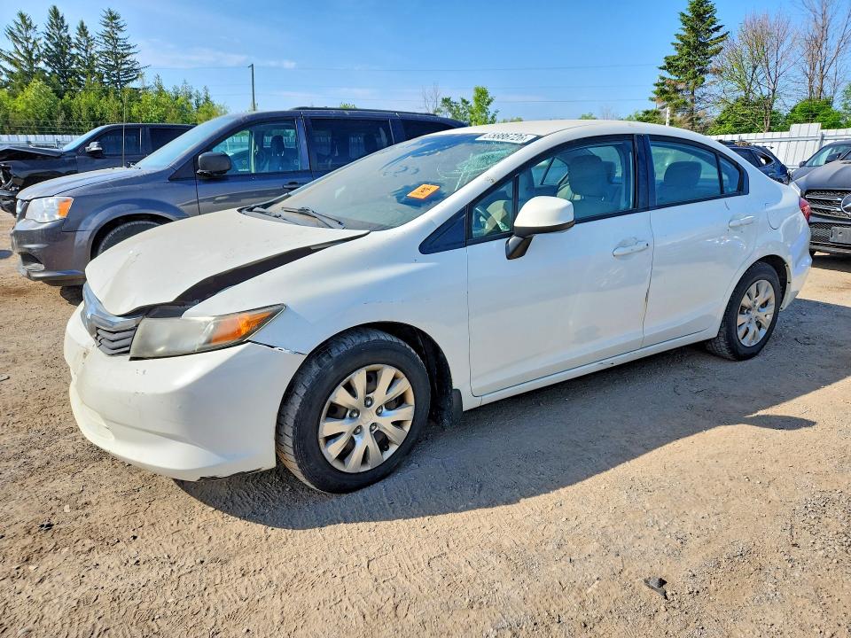 2012 Honda Civic მანქანა იყიდება აუქციონზე, vin: 2HGFB2F49CH039391, აუქციონის ნომერი: 55886726
