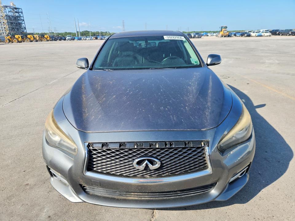 59282956 :رقم المزاد ، JN1BV7AP2FM332525 vin ، 2015 Infiniti Q50 مزاد بيع