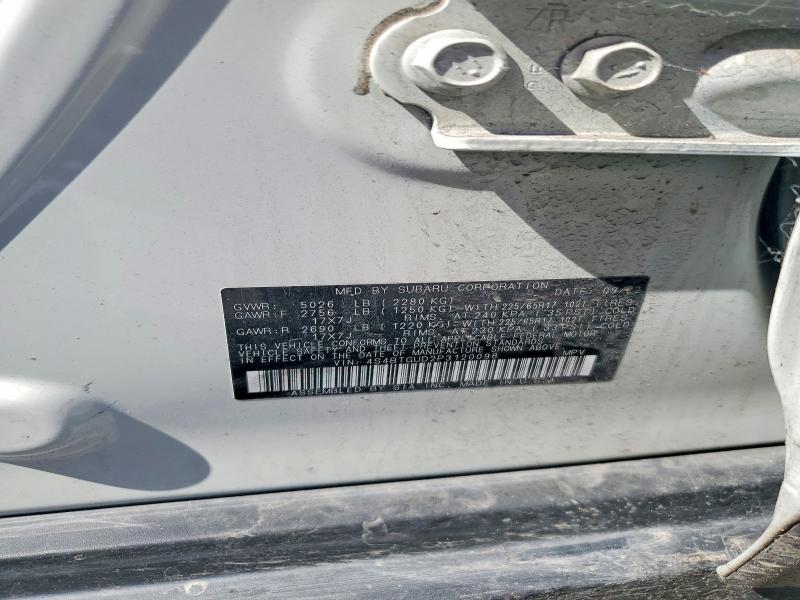 Продажа на аукционе авто 2023 Subaru Outback, vin: 4S4BTGUD2P3120098, номер лота: 55349816