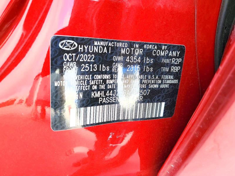 Aukcja sprzedaży 2023 Hyundai Sonata, vin: KMHL44J23PA284507, numer aukcji: 57487766