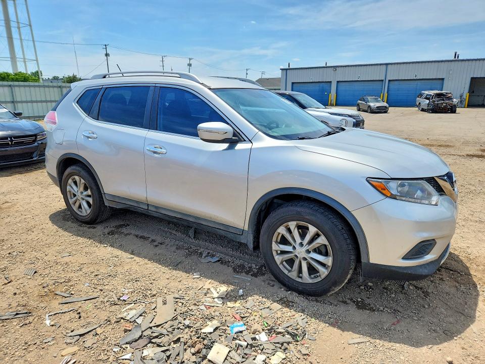 55953066 :رقم المزاد ، 5N1AT2MT6EC858845 vin ، 2014 Nissan Rogue مزاد بيع