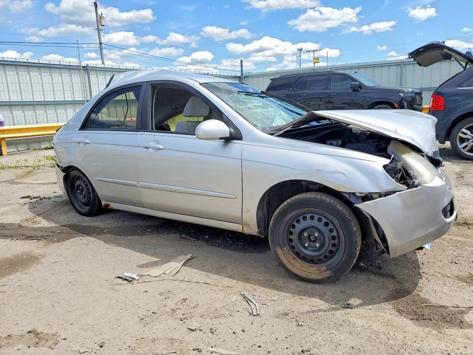 57311666 :رقم المزاد ، KNAFE221595646063 vin ، 2009 Kia Spectra مزاد بيع
