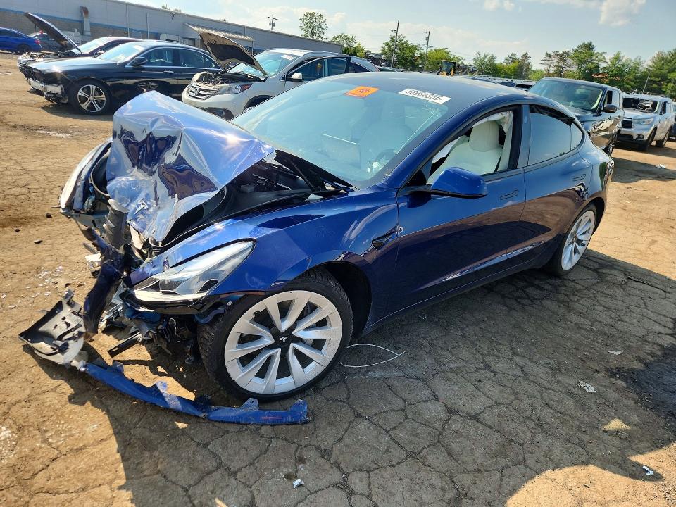 58964836 :رقم المزاد ، 5YJ3E1EB9PF632781 vin ، 2023 Tesla Model 3 مزاد بيع