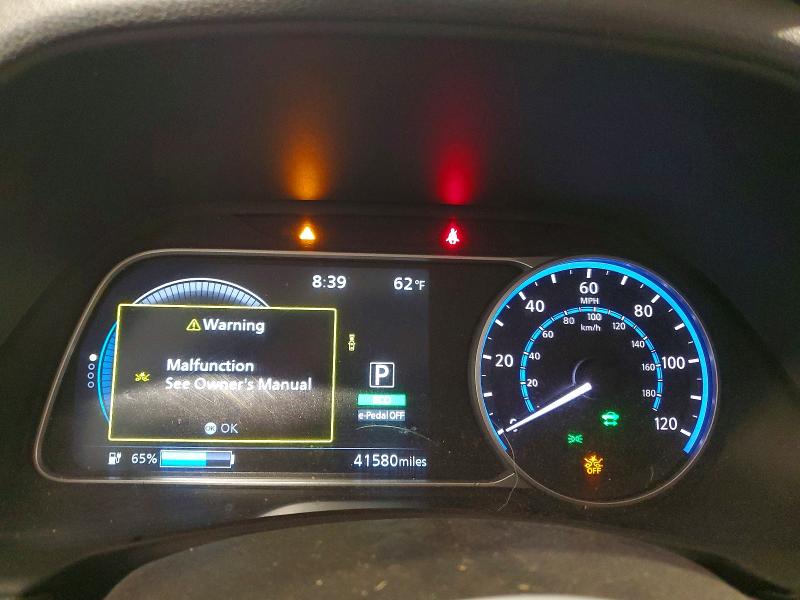 2018 Nissan Leaf მანქანა იყიდება აუქციონზე, vin: 1N4AZ1CP4JC301031, აუქციონის ნომერი: 55699376