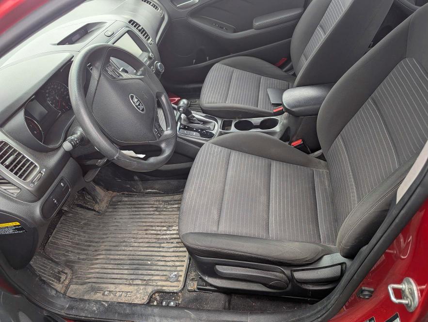 57307466 :رقم المزاد ، 3KPFL4A77JE207367 vin ، 2018 Kia Forte مزاد بيع