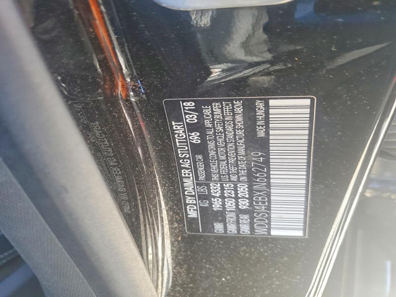 Aukcja sprzedaży 2018 Mercedes-benz Cla, vin: WDDSJ4EBXJN662749, numer aukcji: 57472066