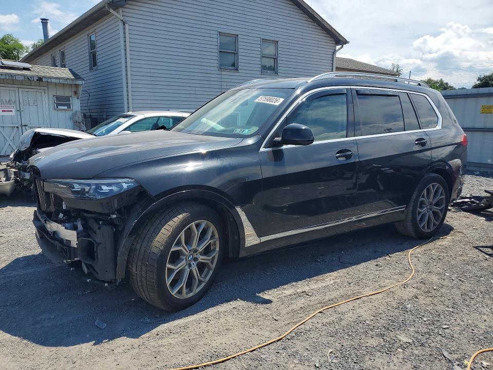 57598026 :رقم المزاد ، 5UXCX4C54KLS36044 vin ، 2019 Bmw X7 مزاد بيع