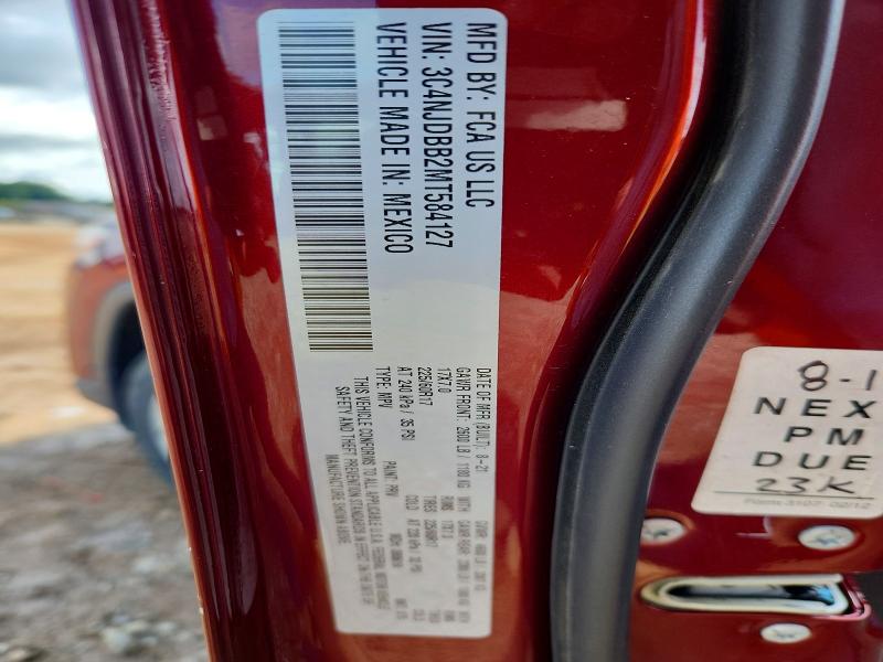 Продажа на аукционе авто 2021 Jeep Compass, vin: 3C4NJDBB2MT584127, номер лота: 58113806