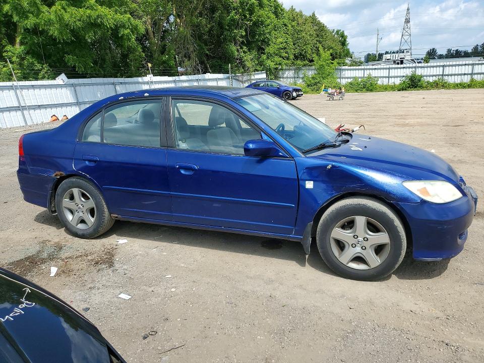 59551526 :رقم المزاد ، 2HGES16825H019768 vin ، 2005 Honda Civic مزاد بيع