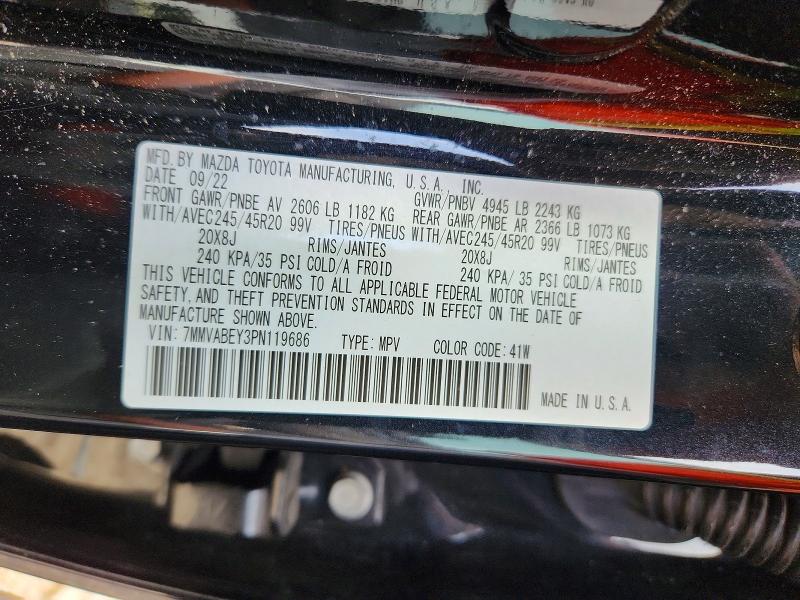 Aukcja sprzedaży 2023 Mazda Cx-50, vin: 7MMVABEY3PN119686, numer aukcji: 57634066
