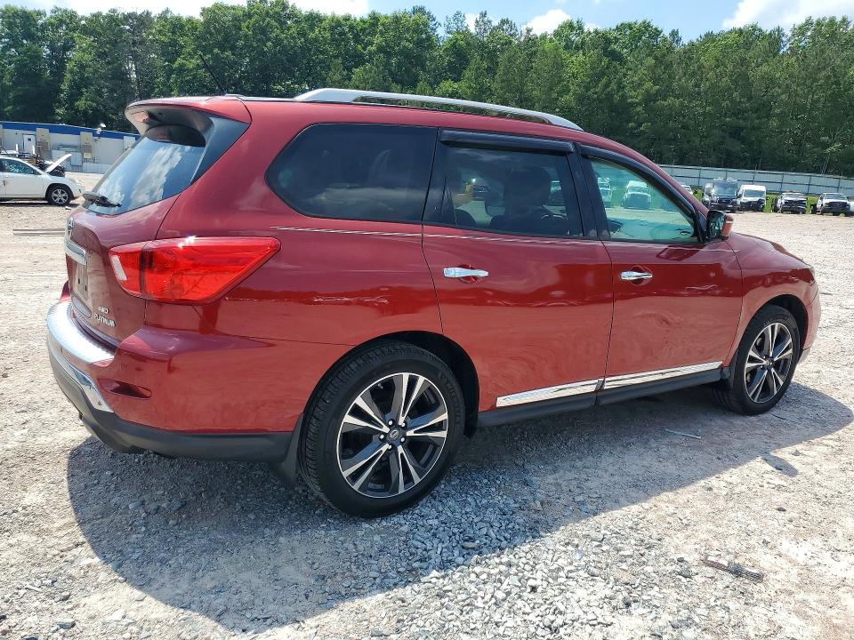 2017 Nissan Pathfinder მანქანა იყიდება აუქციონზე, vin: 5N1DR2MM3HC601005, აუქციონის ნომერი: 57025456