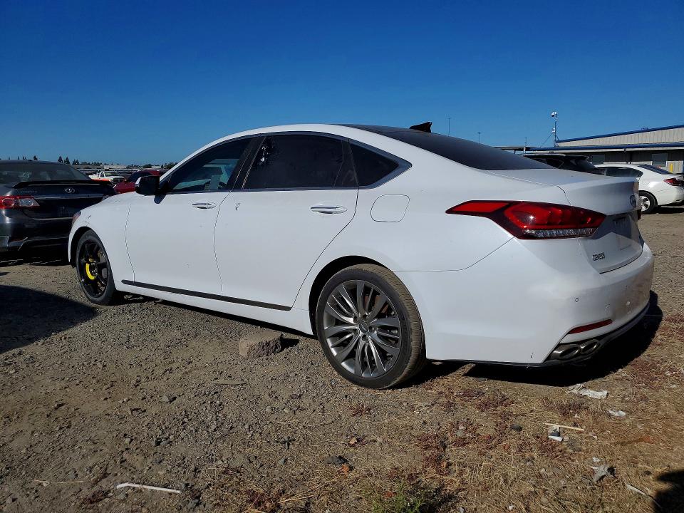 59140006 :رقم المزاد ، KMHGN4JFXFU019226 vin ، 2015 Hyundai Genesis مزاد بيع