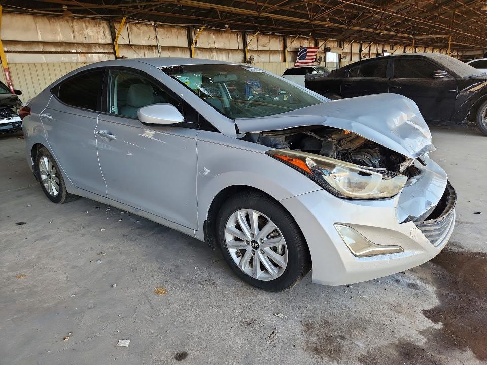 2015 Hyundai Elantra მანქანა იყიდება აუქციონზე, vin: KMHDH4AEXFU421068, აუქციონის ნომერი: 57610966