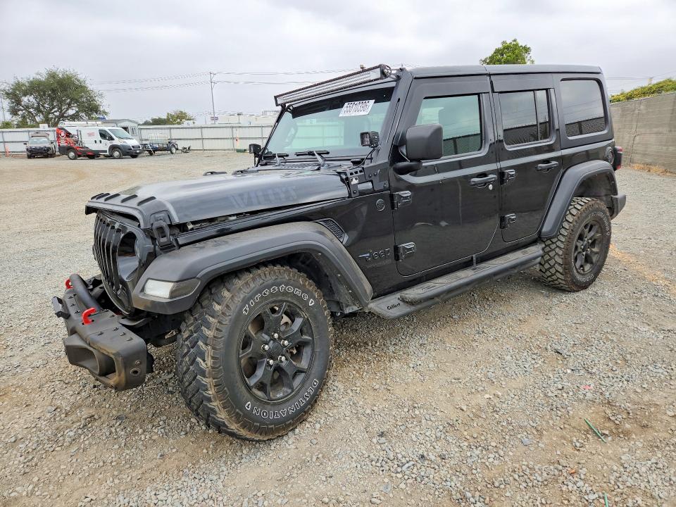 Продаж на аукціоні авто 2021 Jeep Wrangler Unlimited, vin: 1C4HJXDG0MW663412, номер лоту: 55810396