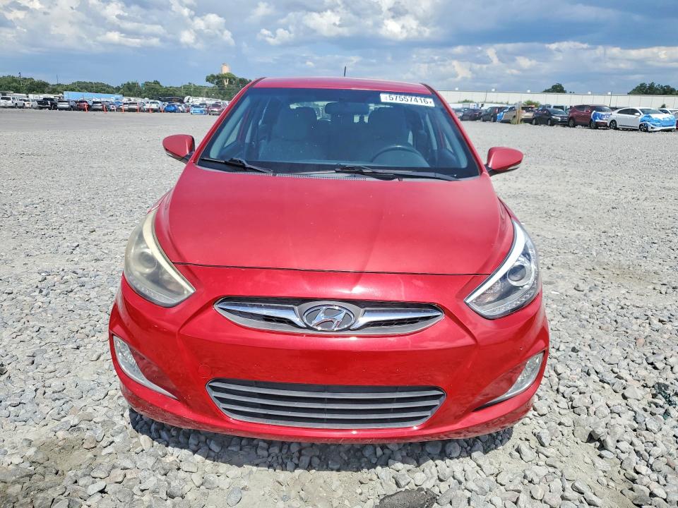 57557416 :رقم المزاد ، KMHCU5AE1EU178696 vin ، 2014 Hyundai Accent مزاد بيع