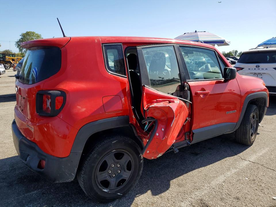 Продаж на аукціоні авто 2017 Jeep Renegade, vin: ZACCJBAB2HPG05729, номер лоту: 55765586