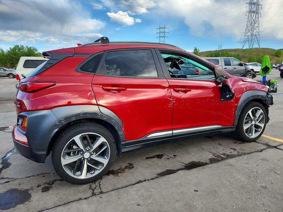 55652016 :رقم المزاد ، KM8K5CA59MU635931 vin ، 2021 Hyundai Kona مزاد بيع