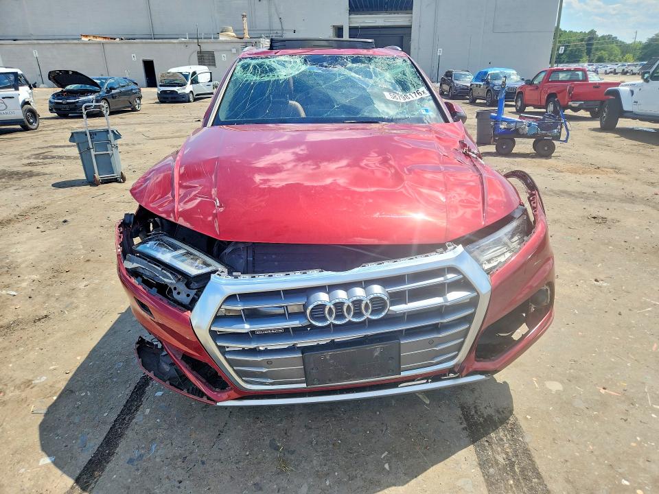 2020 Audi Q5 მანქანა იყიდება აუქციონზე, vin: WA1BNAFY9L2095626, აუქციონის ნომერი: 58798176