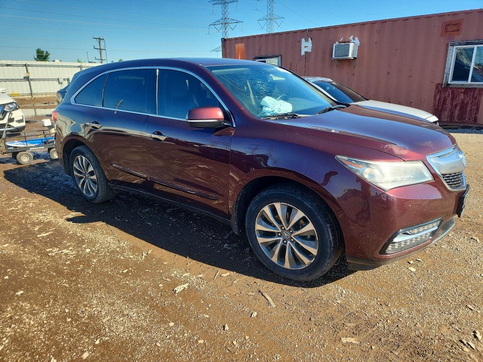 Продаж на аукціоні авто 2014 Acura Mdx, vin: 5FRYD4H44EB044791, номер лоту: 56962226