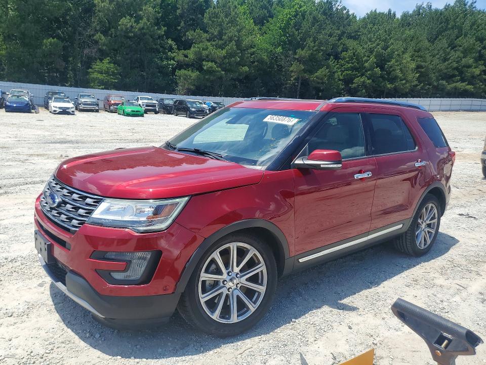 Продаж на аукціоні авто 2017 Ford Explorer, vin: 1FM5K7F86HGA54259, номер лоту: 56350876