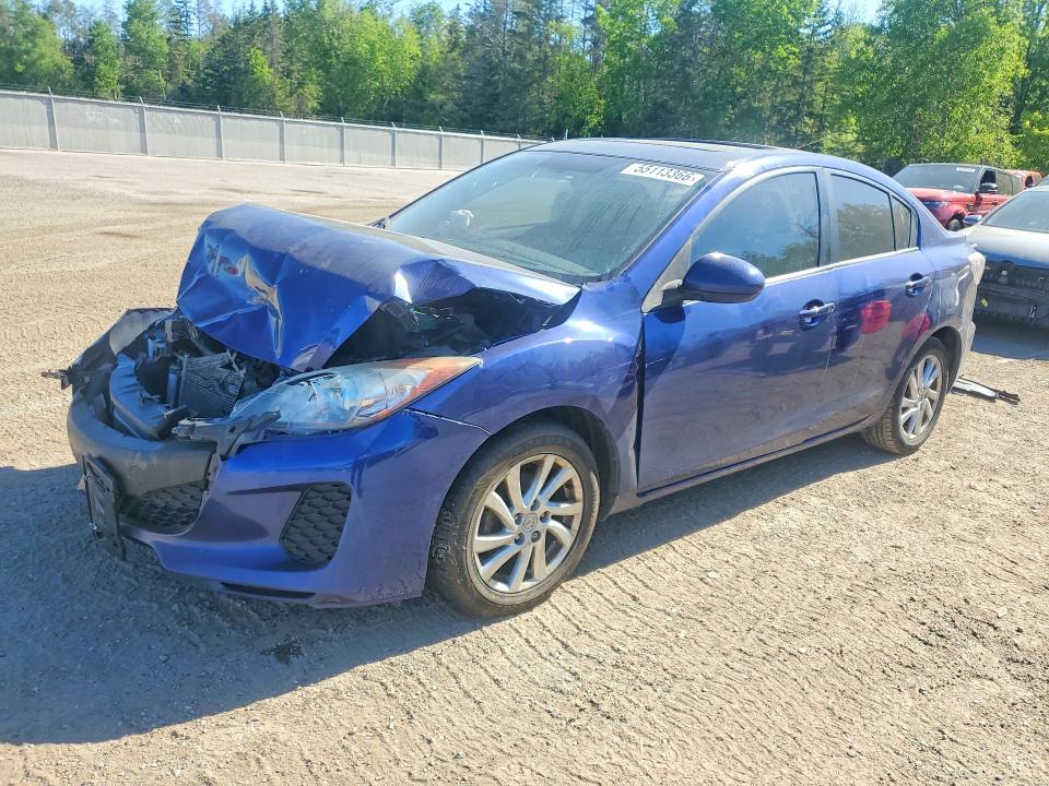 Auction sale of the 2013 Mazda 3, vin: JM1BL1V71D1810636, lot number: 55113366