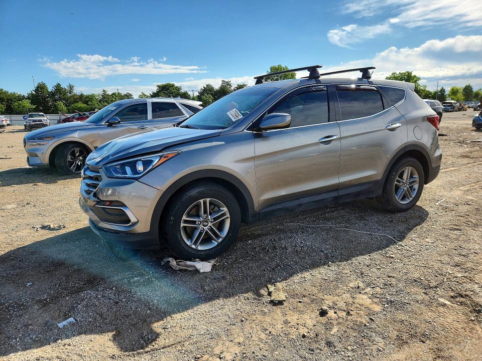 2018 Hyundai Santa Fe Sport მანქანა იყიდება აუქციონზე, vin: 5NMZTDLB6JH108028, აუქციონის ნომერი: 57255996