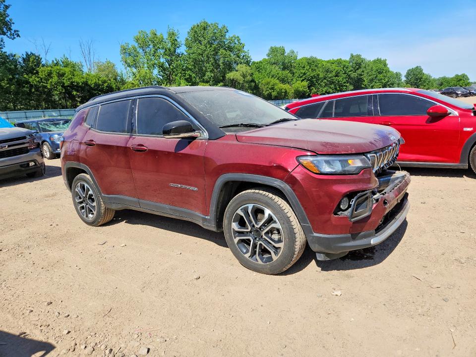 Продажа на аукционе авто 2022 Jeep Compass, vin: 3C4NJDCB1NT112078, номер лота: 55975586
