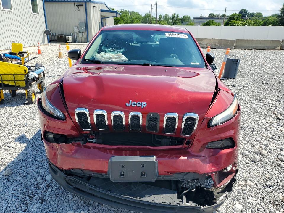 Продажа на аукционе авто 2016 Jeep Cherokee, vin: 1C4PJMAB6GW210595, номер лота: 58887546