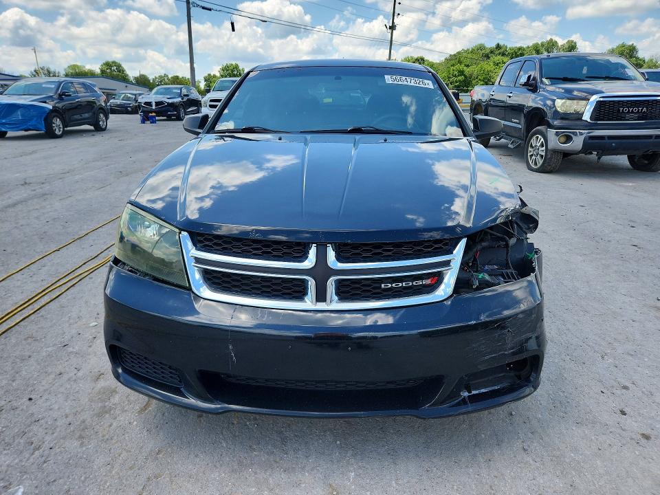 56647326 :رقم المزاد ، 1C3CDZAG5EN196968 vin ، 2014 Dodge Avenger مزاد بيع
