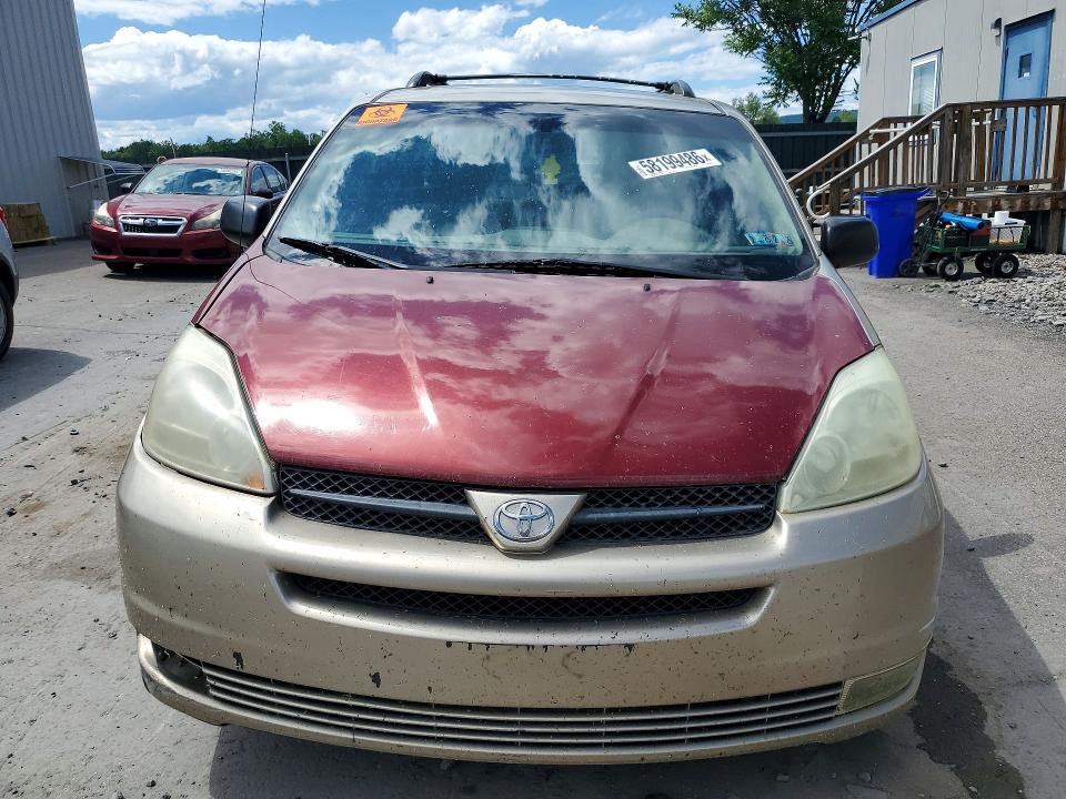 58199486 :رقم المزاد ، 5TDZA23C64S033979 vin ، 2004 Toyota Sienna مزاد بيع