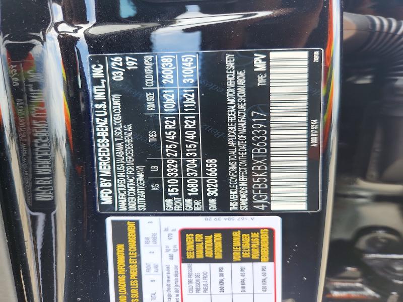 56125596 :رقم المزاد ، 4JGFB5KBXTB633917 vin ، 2026 Mercedes-benz Gle مزاد بيع