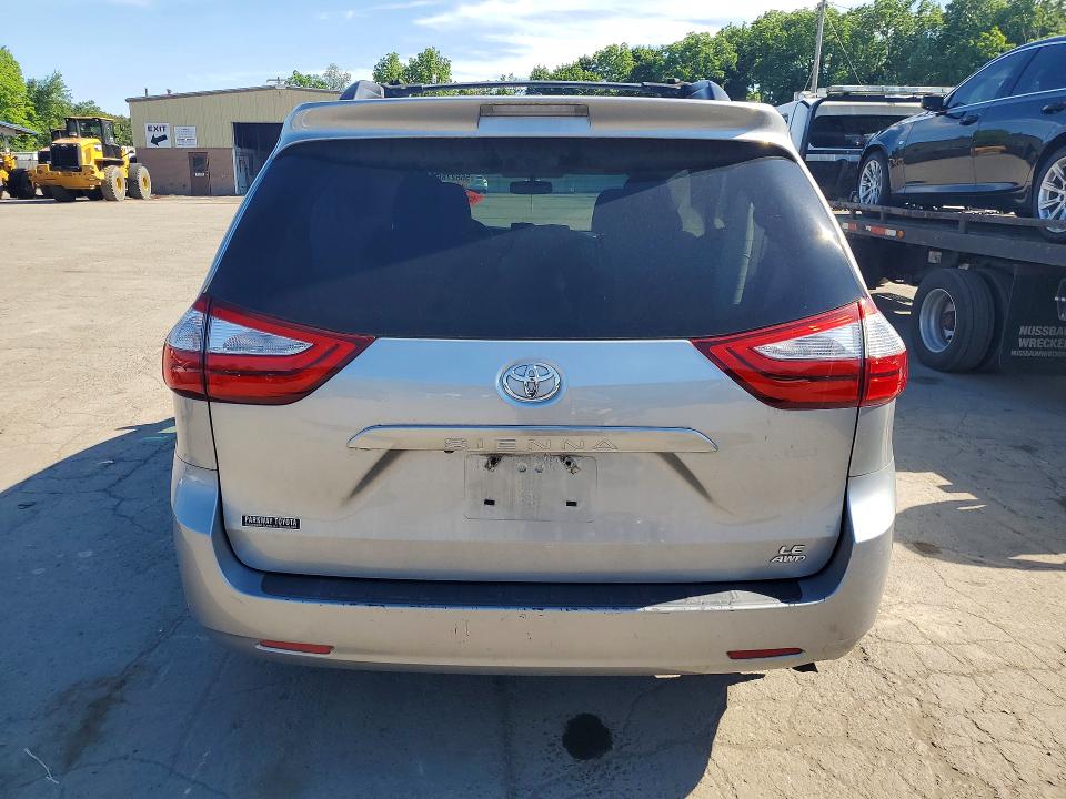 56827866 :رقم المزاد ، 5TDJK3DCXGS137071 vin ، 2016 Toyota Sienna مزاد بيع