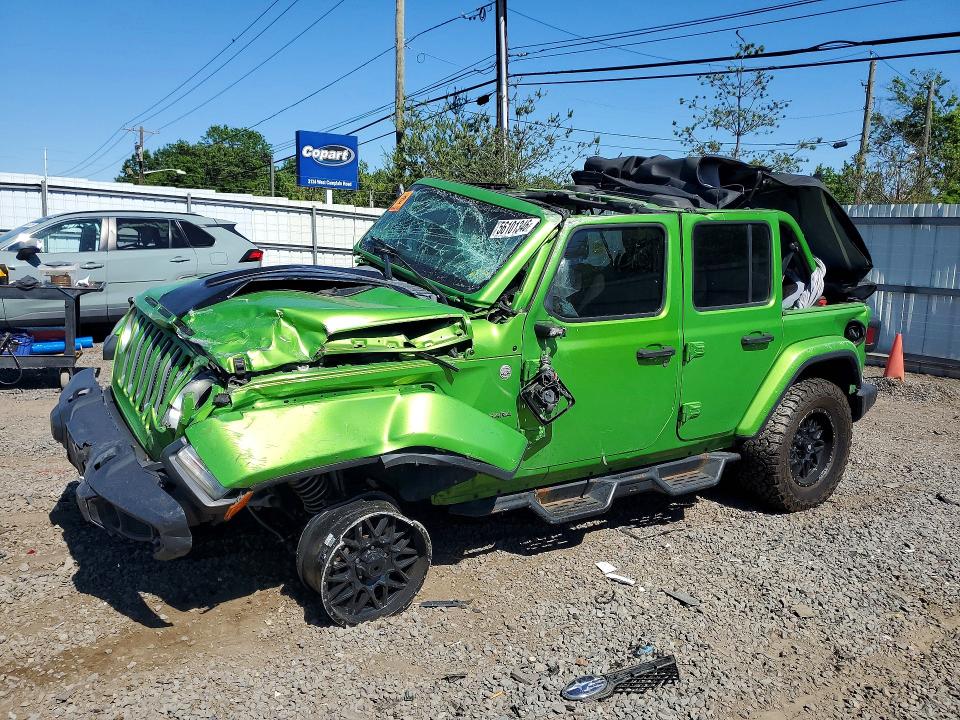 56101346 :رقم المزاد ، 1C4HJXEN2KW592739 vin ، 2019 Jeep Wrangler Unlimited مزاد بيع