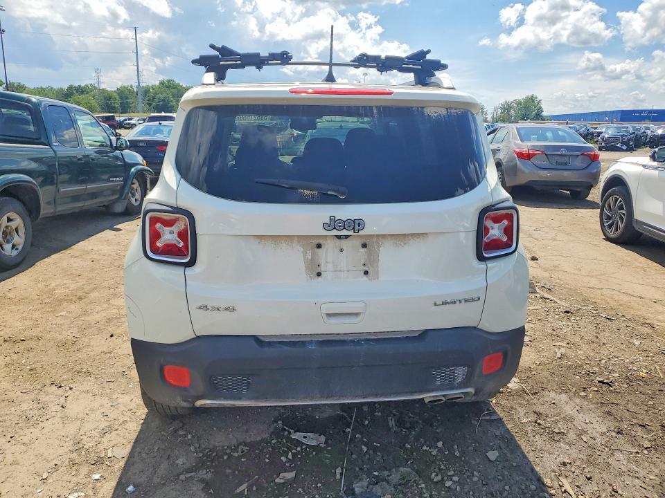 Продажа на аукционе авто 2018 Jeep Renegade, vin: ZACCJBDB4JPG91613, номер лота: 58521556