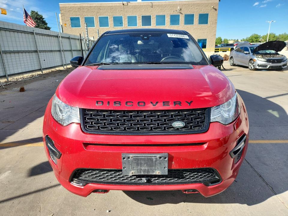 Продажа на аукционе авто 2017 Land Rover Discovery Sport, vin: SALCR2BG0HH689892, номер лота: 57435986