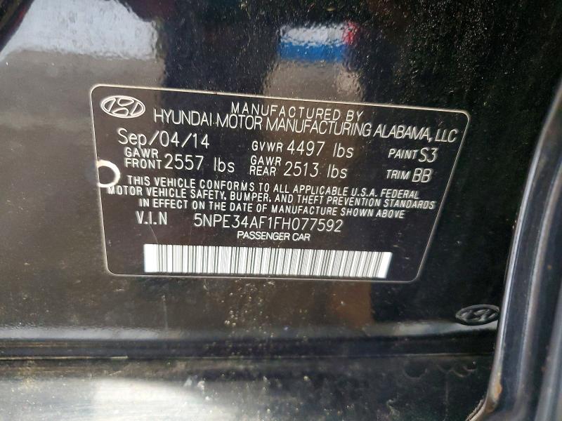Продажа на аукционе авто 2015 Hyundai Sonata, vin: 5NPE34AF1FH077592, номер лота: 56625746
