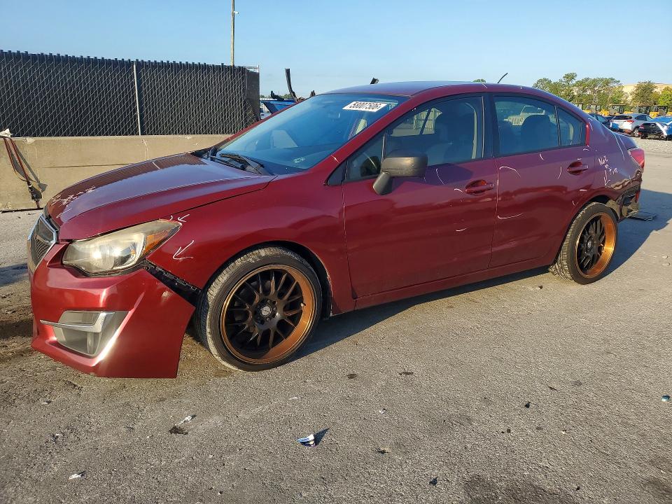 58007506 :رقم المزاد ، JF1GJAA6XGH014378 vin ، 2016 Subaru Impreza مزاد بيع