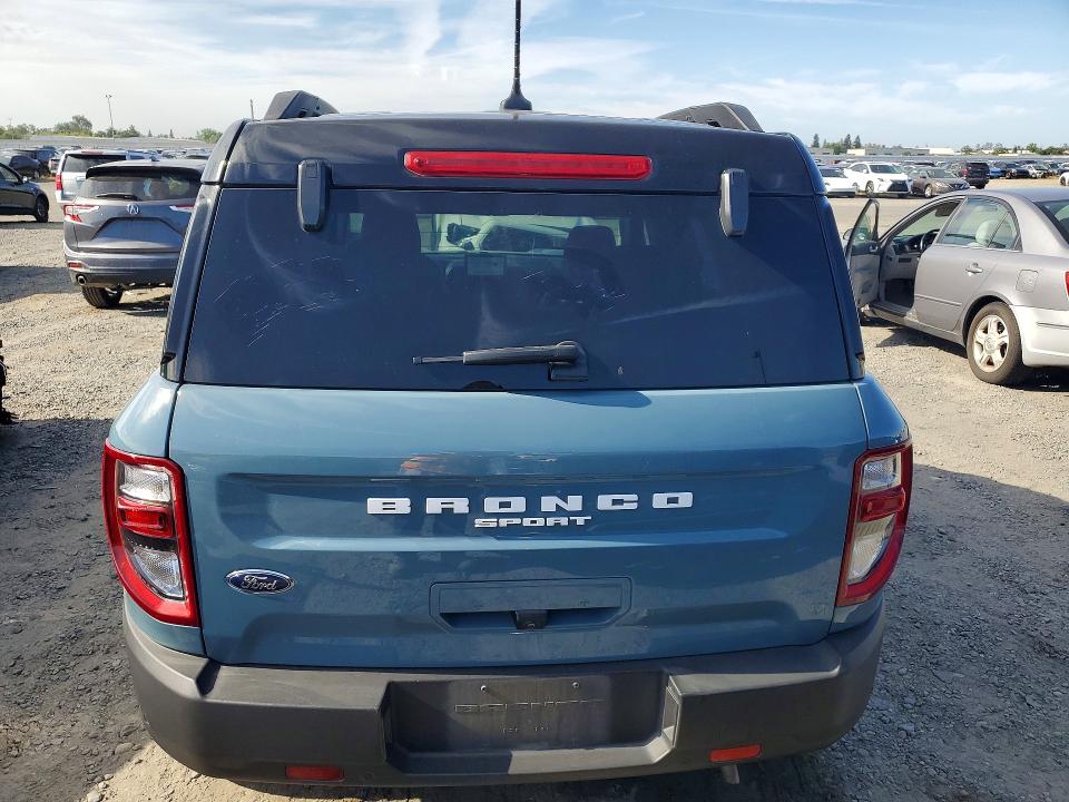2022 Ford Bronco Sport მანქანა იყიდება აუქციონზე, vin: 3FMCR9C68NRD11363, აუქციონის ნომერი: 55808036