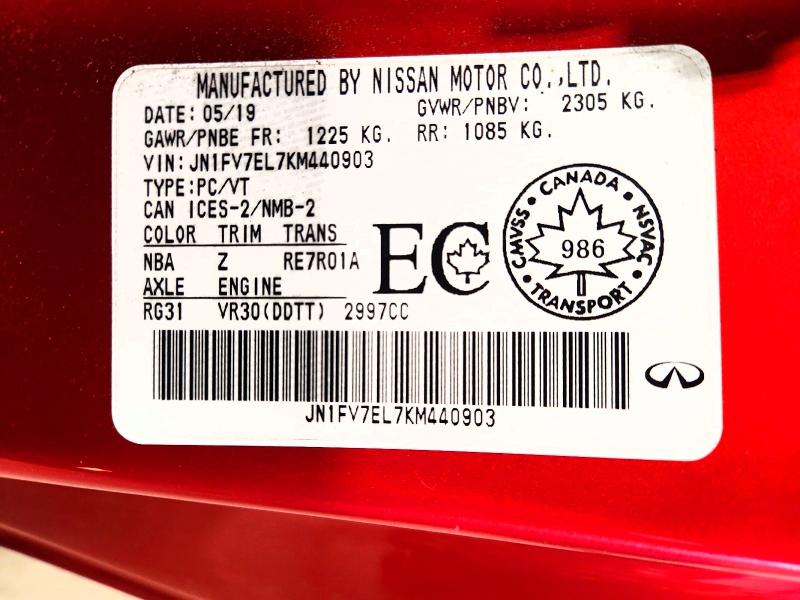 Продаж на аукціоні авто 2019 Infiniti Q60, vin: JN1FV7EL7KM440903, номер лоту: 57962696