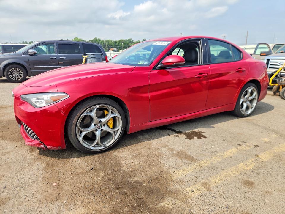 56315666 :رقم المزاد ، ZARFANBN9K7601243 vin ، 2019 Alfa Romeo Giulia مزاد بيع
