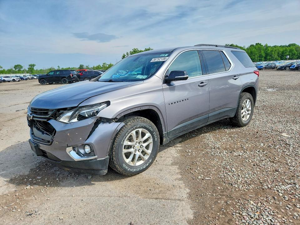 56752136 :رقم المزاد ، 1GNEVGKW9KJ256997 vin ، 2019 Chevrolet Traverse مزاد بيع