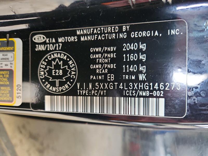 Aukcja sprzedaży 2017 Kia Optima, vin: 5XXGT4L3XHG146273, numer aukcji: 56679756