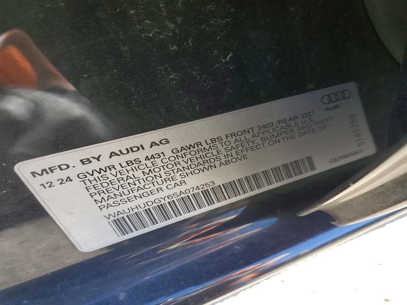 Продаж на аукціоні авто 2025 Audi A3, vin: WAUHUDGY6SA074253, номер лоту: 56795566