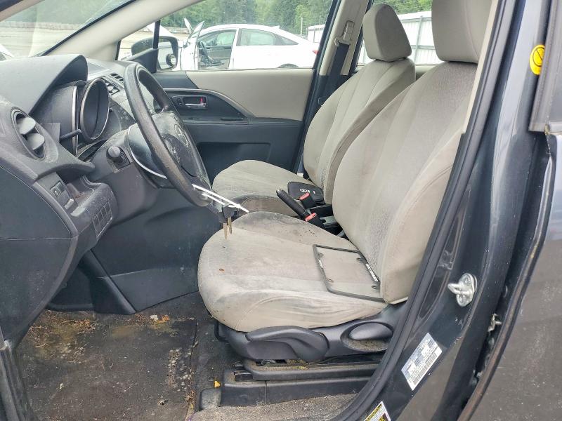 56739286 :رقم المزاد ، JM1CW2BL7C0132126 vin ، 2012 Mazda 5 مزاد بيع